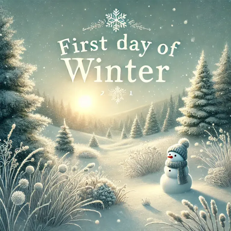 First Day of Winter